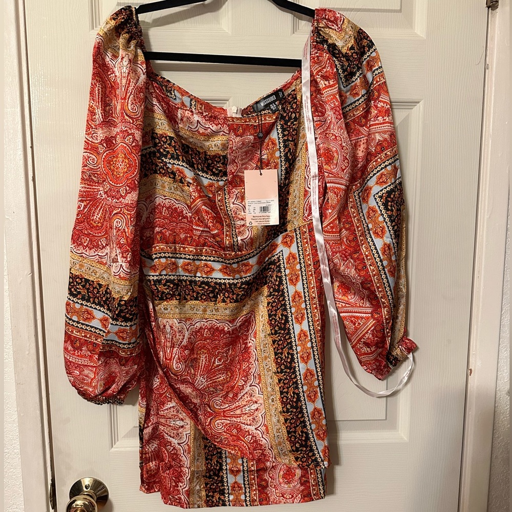 Missguided Boho Dress